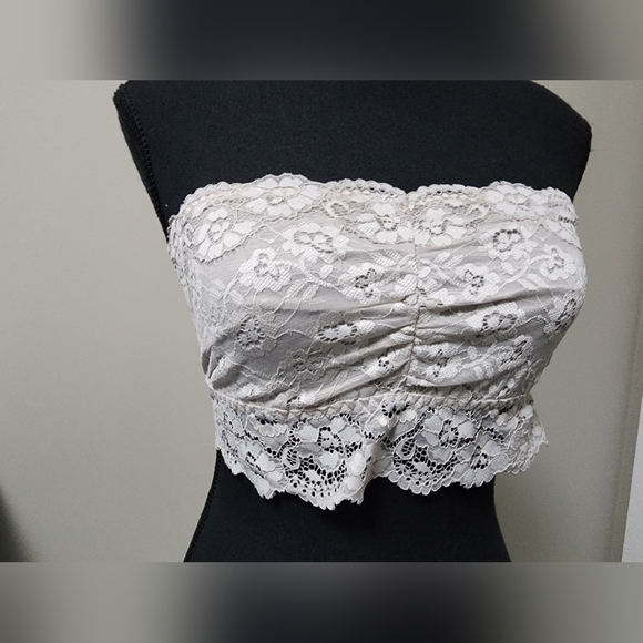 PINK by Victoria Secret White Lace Bandeau - Picture 5 of 7